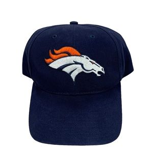 47 Brand NFL Football Denver Broncos Blue Adjustable Youth Size Strapback Hat